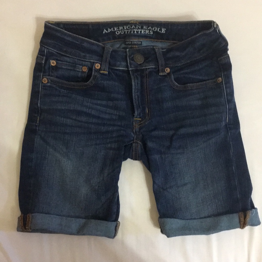 American Eagle Skinny Bermuda Shorts